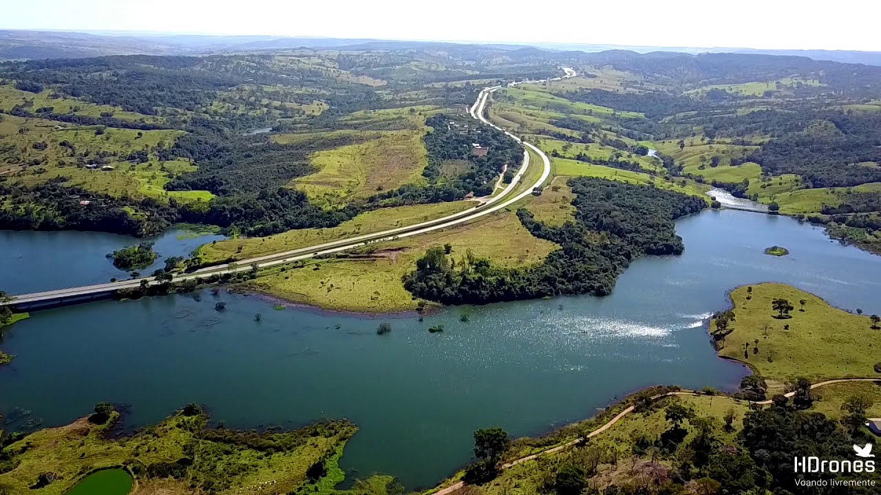 BR-060 de Drone | Rio Corumbá | Lago Corumbá 4 | HDrones