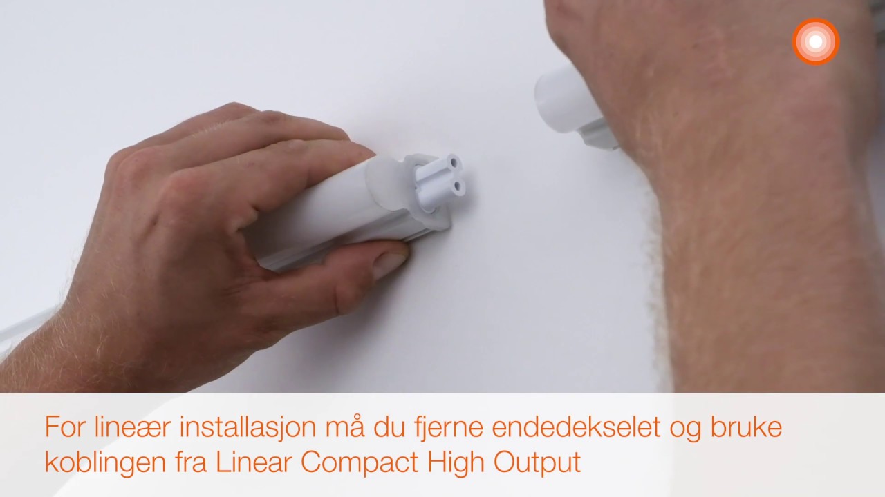 Installasjon av LEDVANCE Linear Compact
