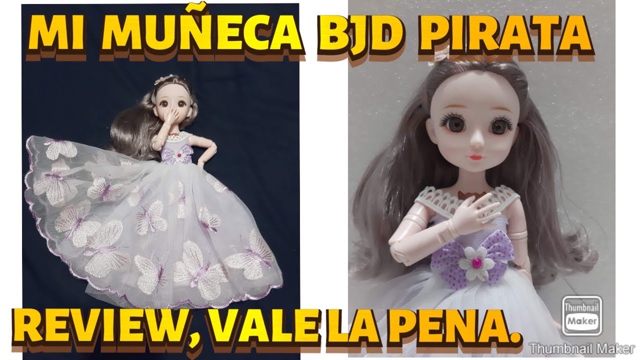 COMPRE UNA BJD CLON, VALIO LA PENA ? REVIEW Y UNBOXING BJD PIRATA.