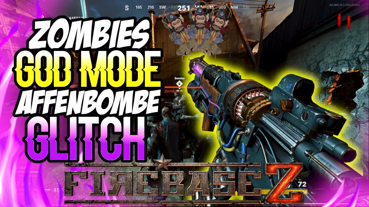COLD WAR Zombie GOD MODE AFFENBOMBEN Glitch NACH UPDATE 😱 Cold War Zombies FIREBASE Z GLITCH