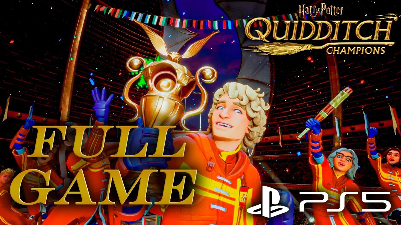 Harry Potter Quidditch Champions JUEGO COMPLETO PS5 2K 60FPS en Español - Sin Comentarios