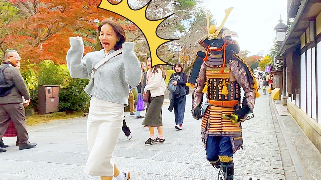 #80 SAMURAI Mannequin Prank in Kyoto Japan | Japanese shogun prank for traveler at Kiyomizu Temple