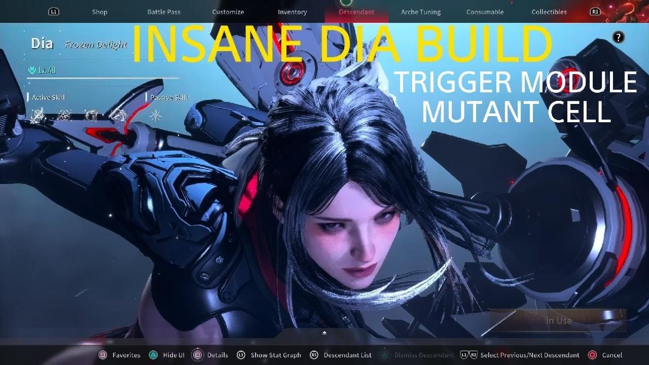 INSANE DIA BUILD, TRIGGER MODULE, MUTANT CELL - The First Descendant