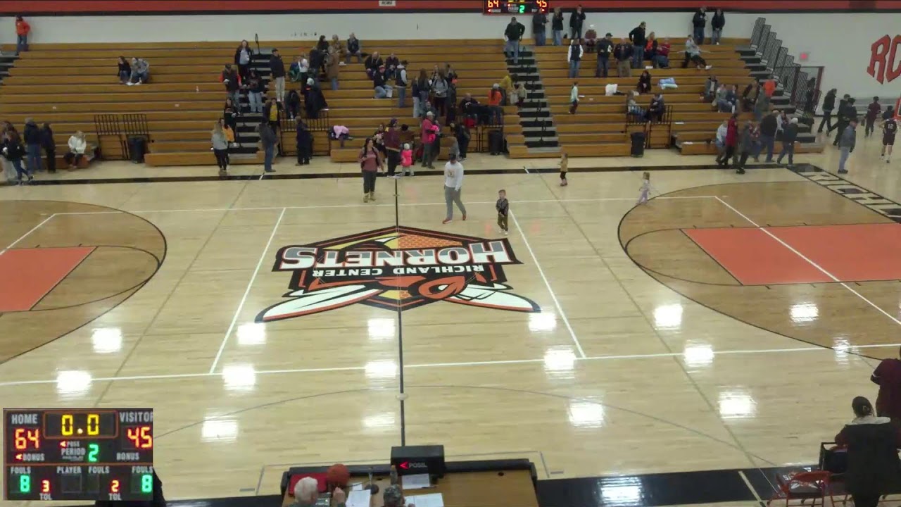 Richland Center  vs Prairie du Chien High School Mens Varsity Basketball