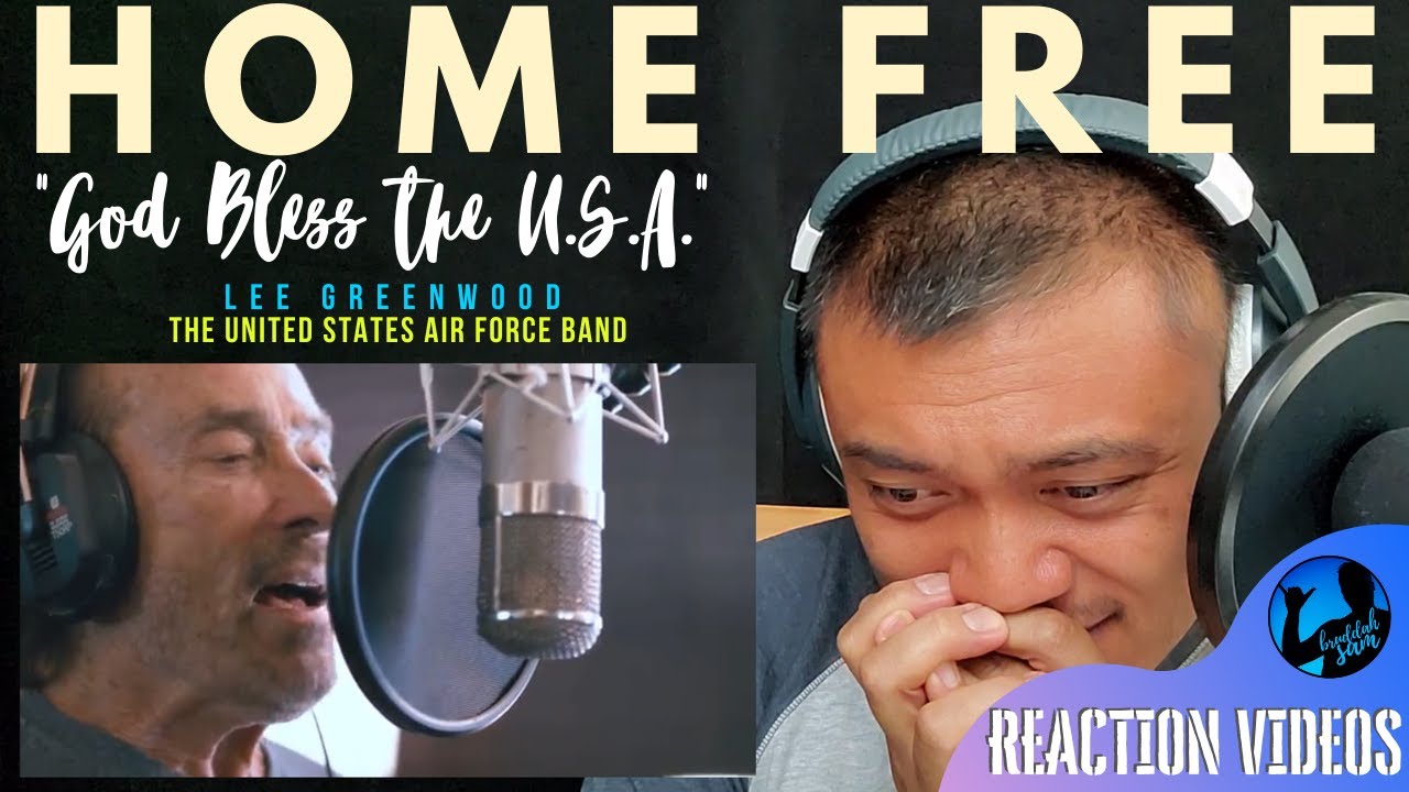 GOD BLESS THE U.S.A. with HOME FREE | Bruddah Sam's REACTION vids