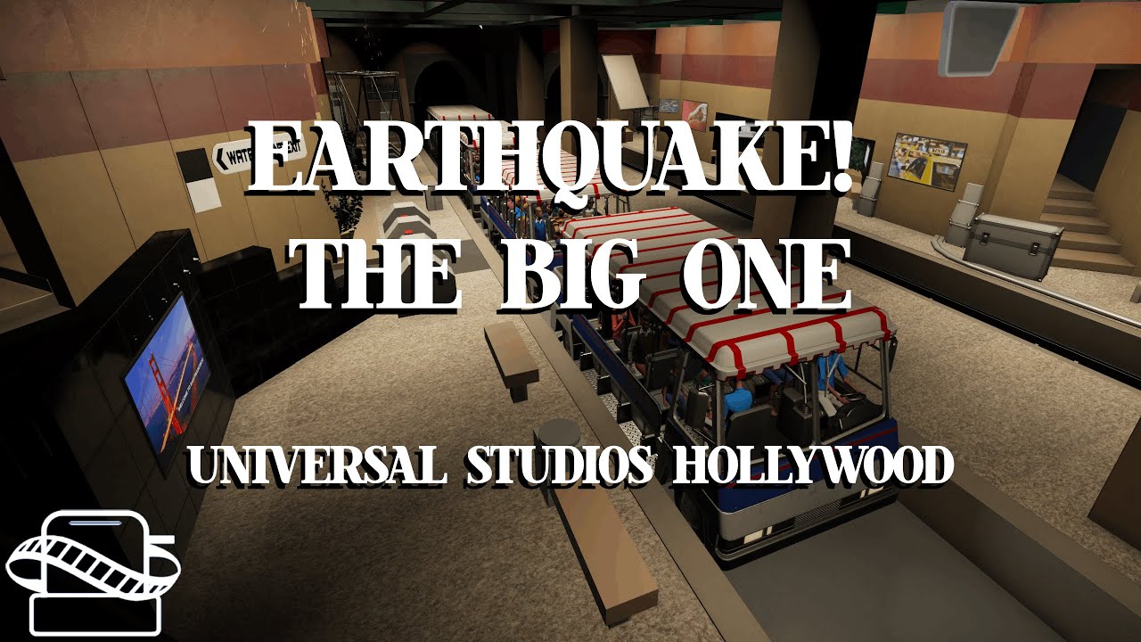 EARTHQUAKE! THE BIG ONE - Universal Studio Tour / Planet Coaster