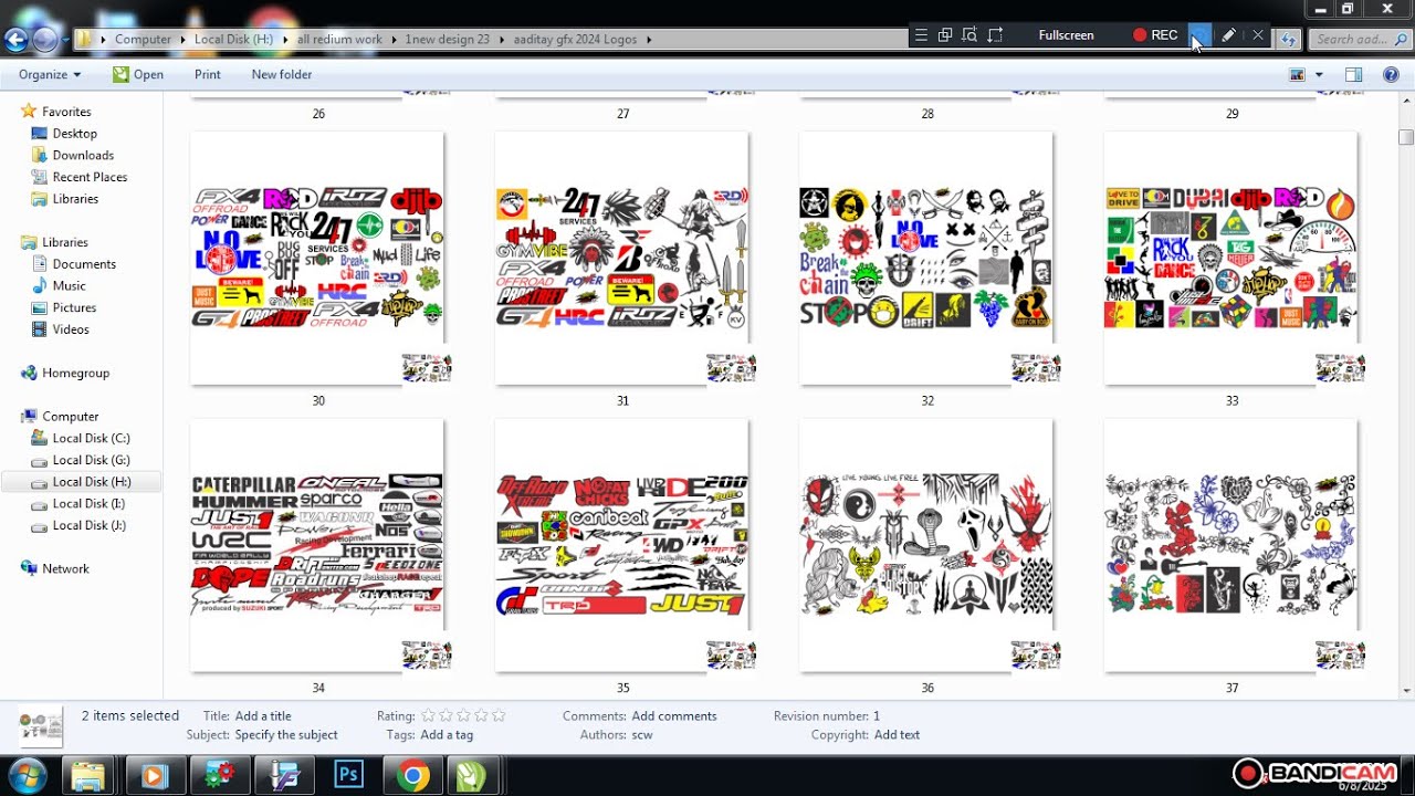 Latest Radium Sticker Collection | FlexiSign & CorelDRAW Design Aaditya stickers gfx