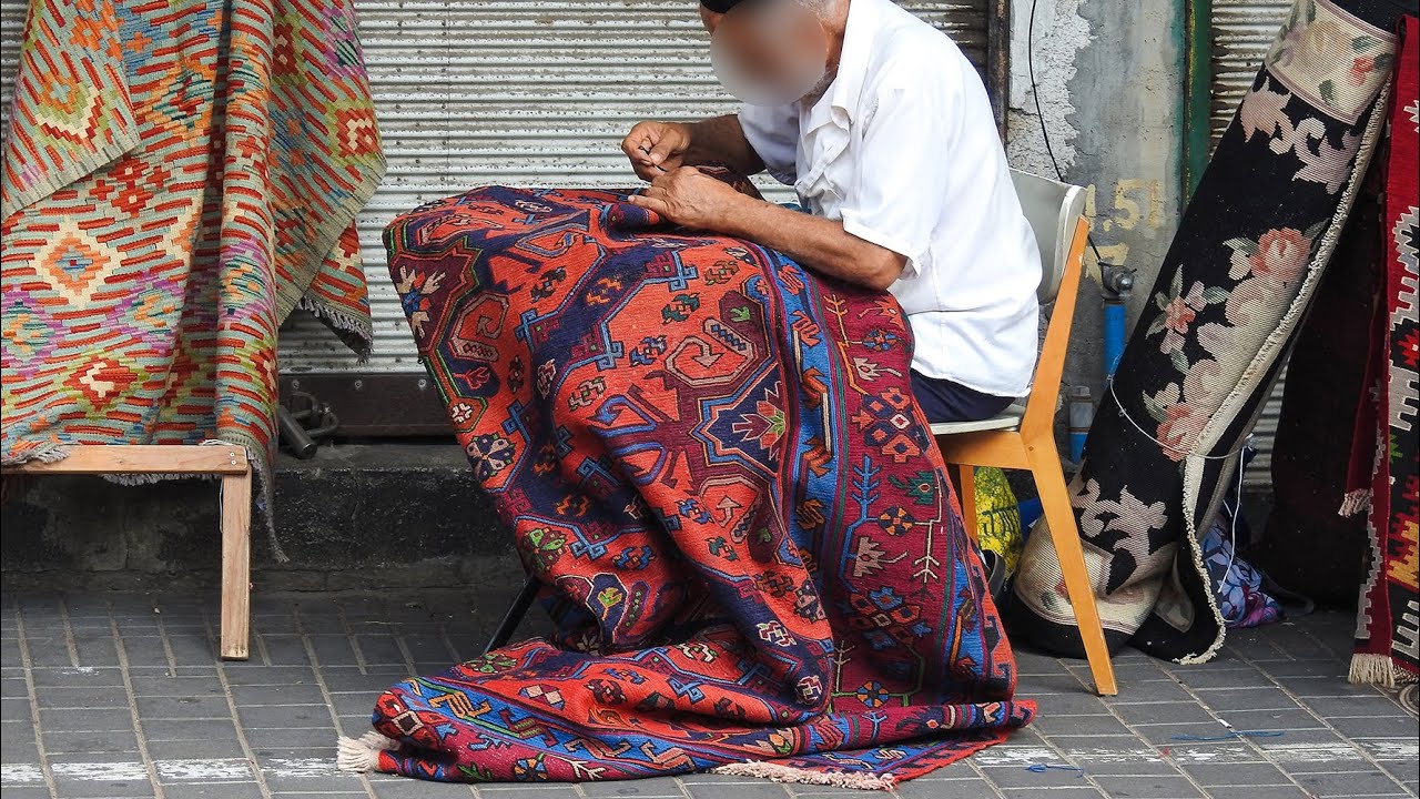 Caucasian Soumak Rug Repair, Jaffa Flea Market, Kilim Collection (Persian, Afghan, Balkan & Turkish)