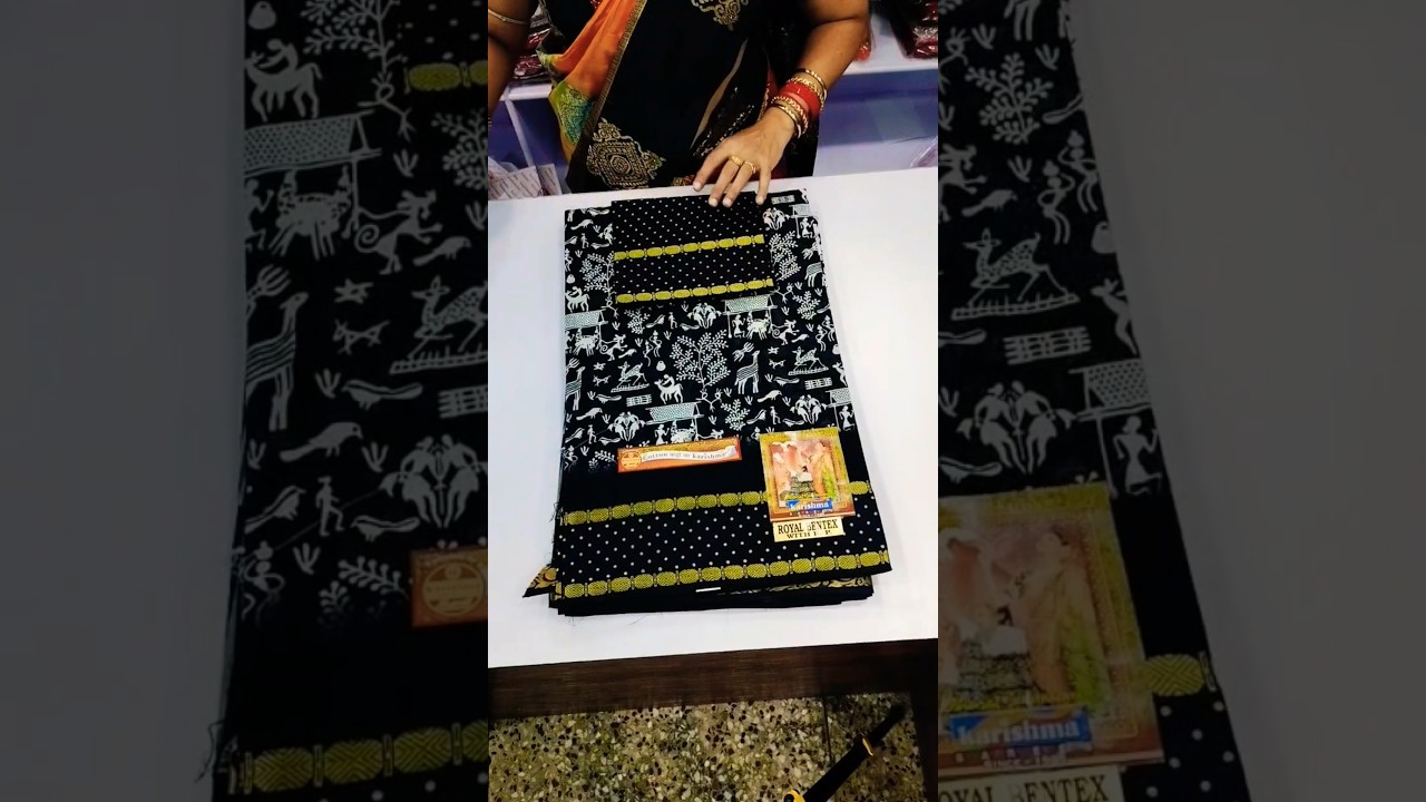 Karishma Cotton Saree Priced at ₹1100.Contact Me on WhatsApp at 7978415245 to Buy.✨#ytshort#karishma