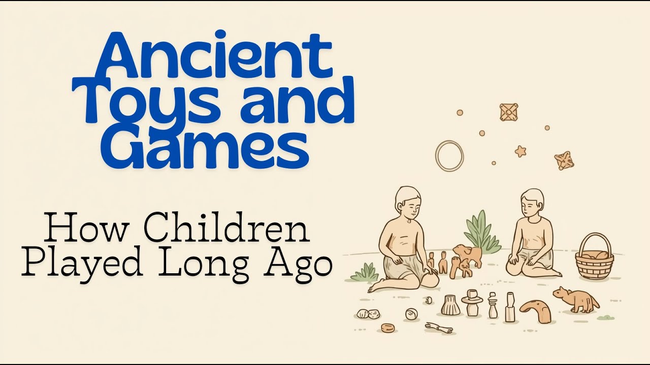 Ancient Toys and Games: How Children Played Long Ago | Bedtime Story for Adults 🌙