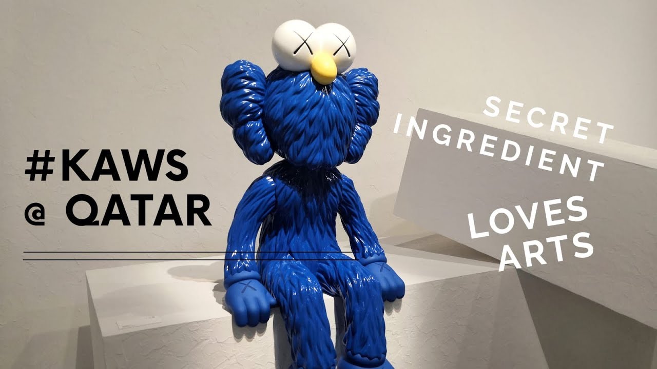 KAWS: HE EATS ALONE - first exhibition in the Middle East by Brian Donnelly (KAWS)
