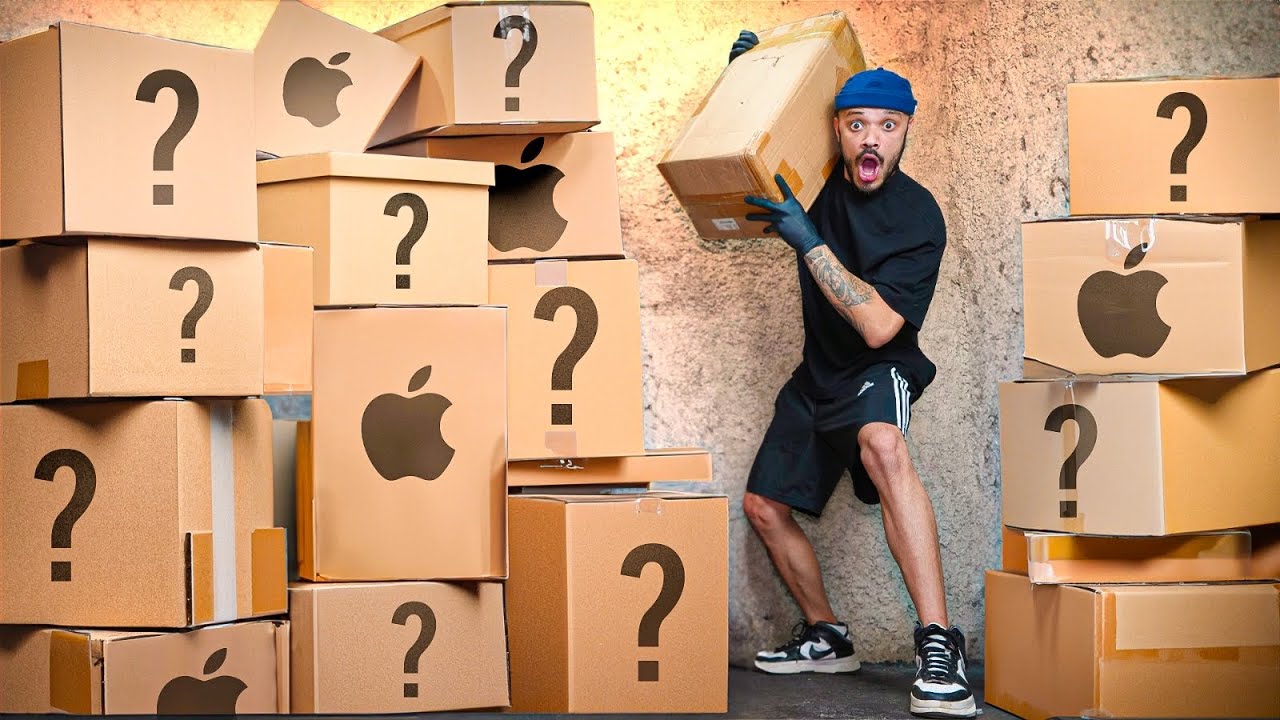 1 a cada 1000 dessa caixa esconde um IPHONE