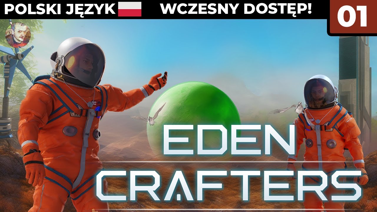 Eden Crafters PL #1 - Planet Crafter spotyka Factorio! - Gameplay PL