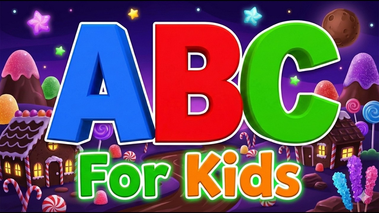 Phonics Song with TWO Words - A For Apple - ABC Alphabet Songs with Sounds for Children | ABCGrok