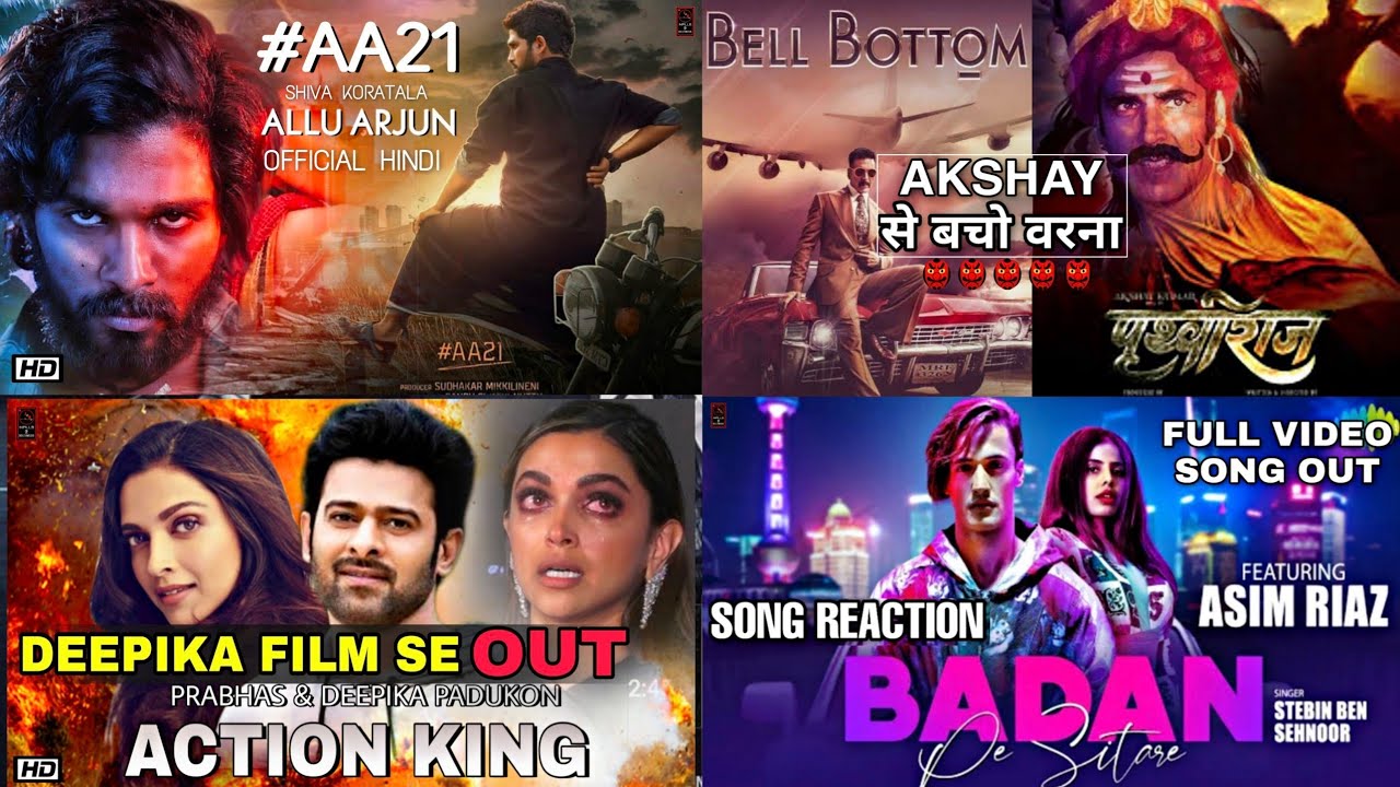 #AA 21 Allu Arjun, Prithviraj Chauhan Bell Bottom Movie Asim Riyaz Song Prabhas Movie #deepika #allu
