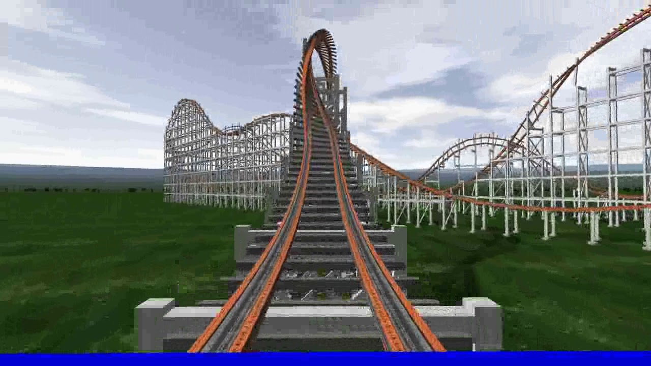NagaShima Spaland Hybrid coaster「Hakugei」  ＜ＰＯＶ＞  ハイブリッドコースター「白鯨」ナガシマスパーランド