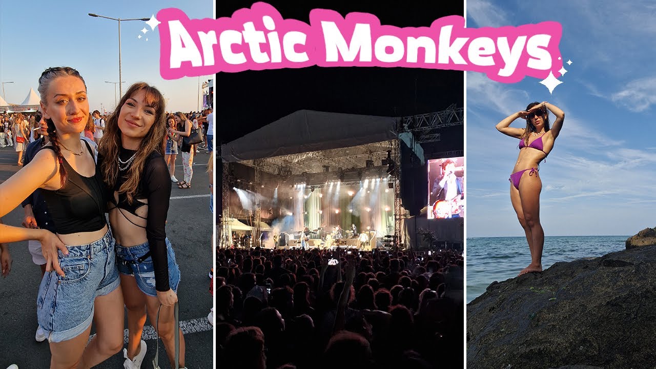 Arctic Monkeys НА ЖИВО и южни плажове 🌙🤍 #Vlog