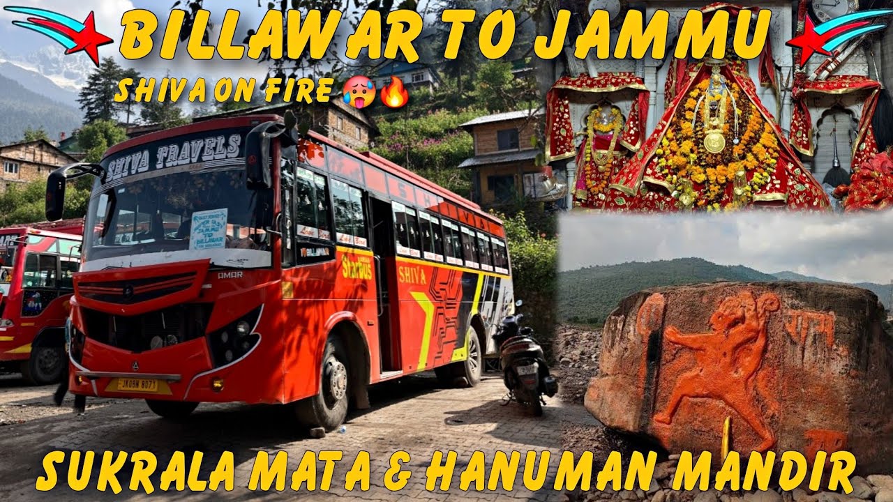 Billawar To Jammu Bus Journey / Shiva vs Khajuria / Travel Vlog /