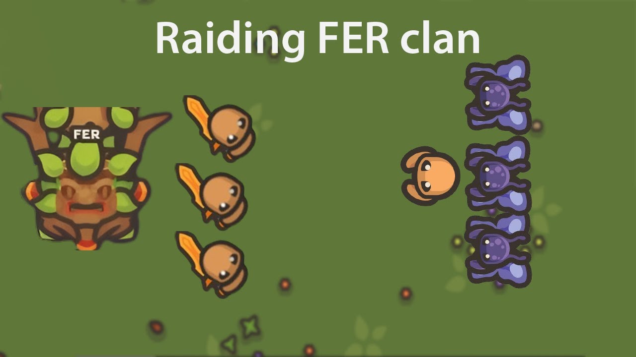 Taming.io raiding FER clan #video #tamingio
