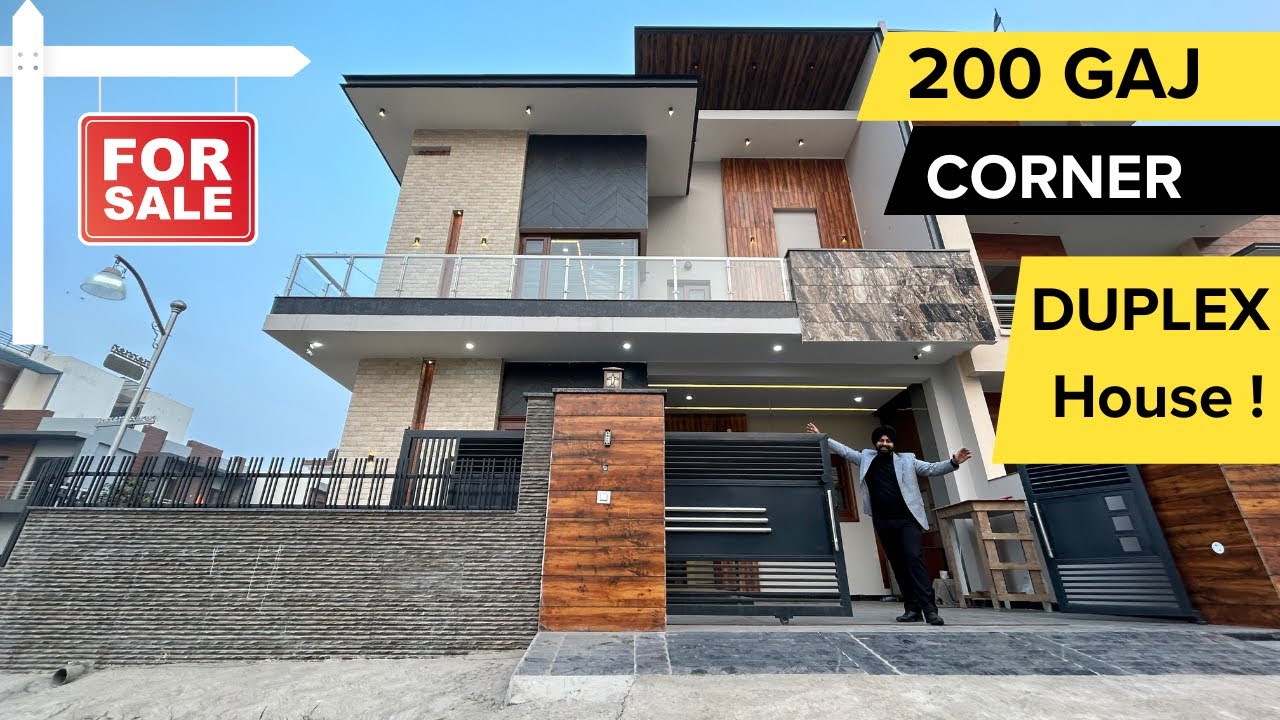 5 Bedroom CORNER  200 GAJ में बना House For Sale  | Sector-125, Mohali