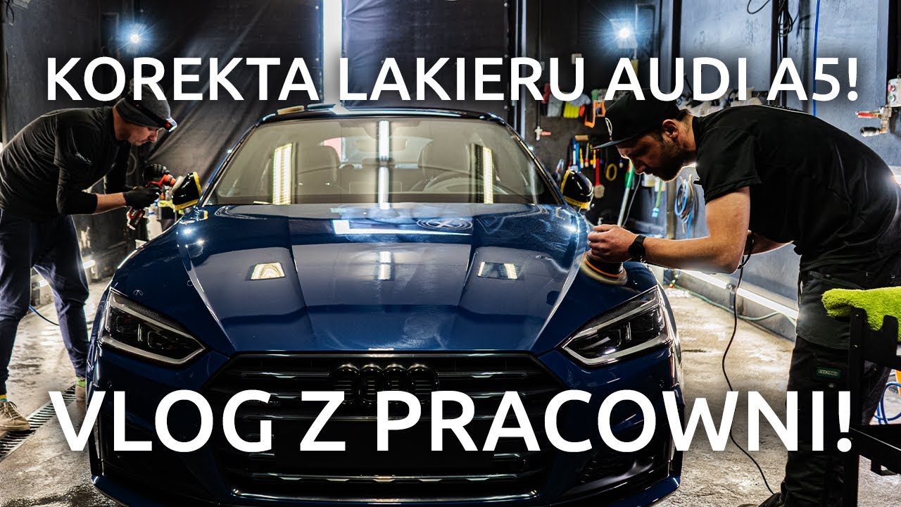 Korekta lakieru Audi | Vlog z MXowej pracowni!