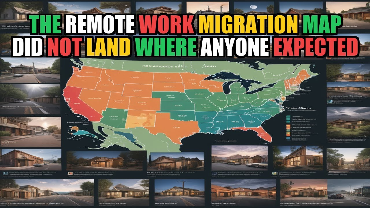 The Remote Work Migration Map Did Not Land Where Anyone Expected