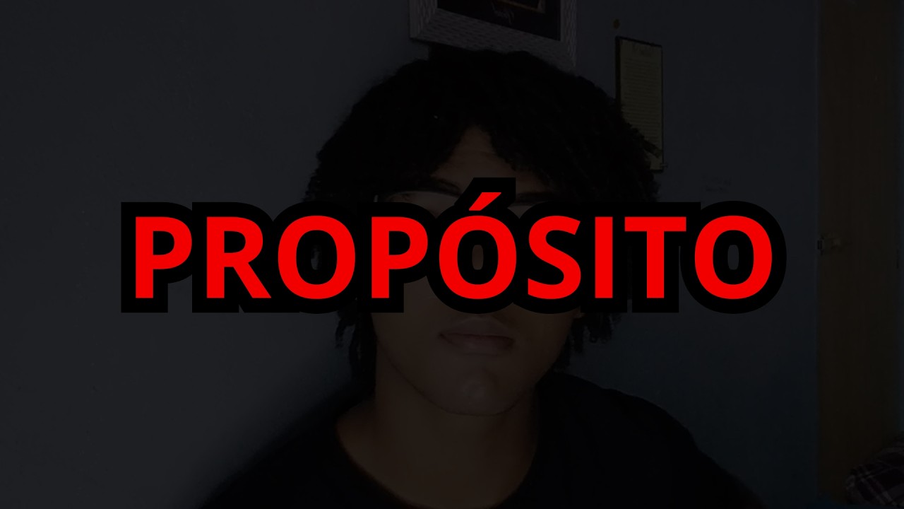 Se você ainda não descobriu o seu propósito.... esse video é pra você.
