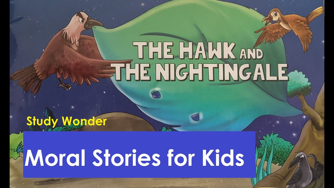 Story for kids | Moral stories in English | The hawk and the nightingale story | Story time