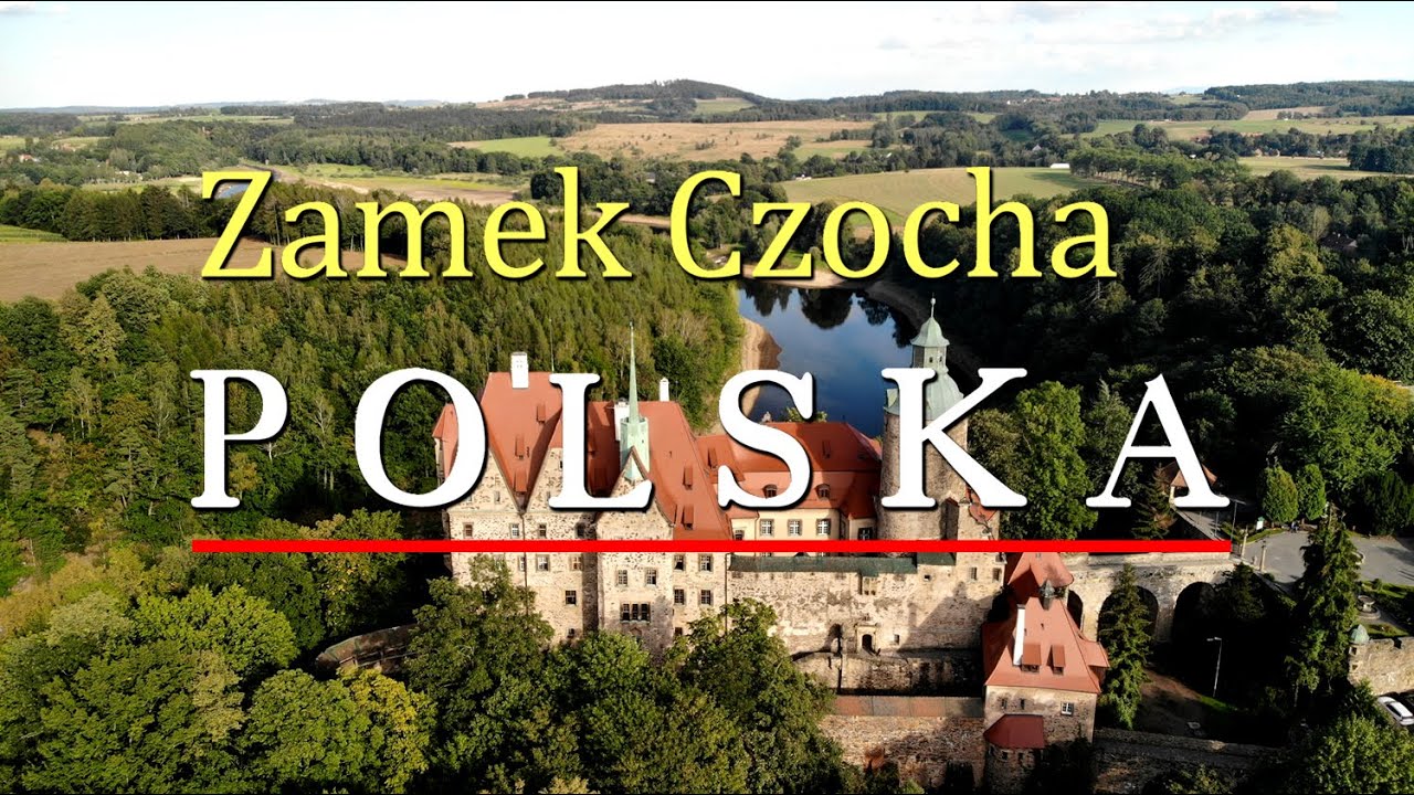 🇵🇱 Zamek Czocha 2022 i okolice 4K z lotu ptaka. Czocha Castle in Poland.