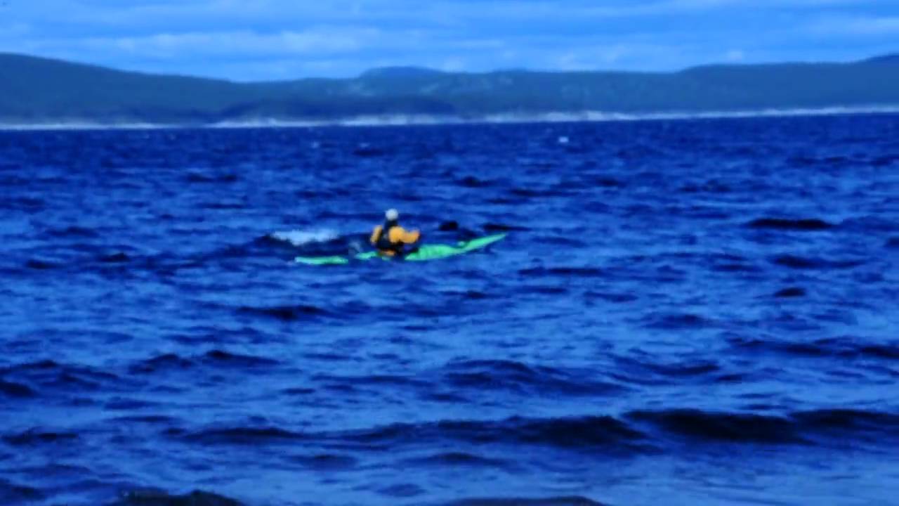 The Expeditioners "Paddling Chop in Manicouagan"