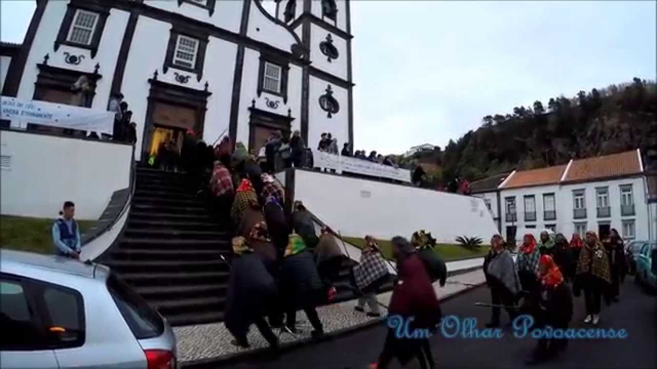 Chegada Romeiros Povoação 7-3-2015