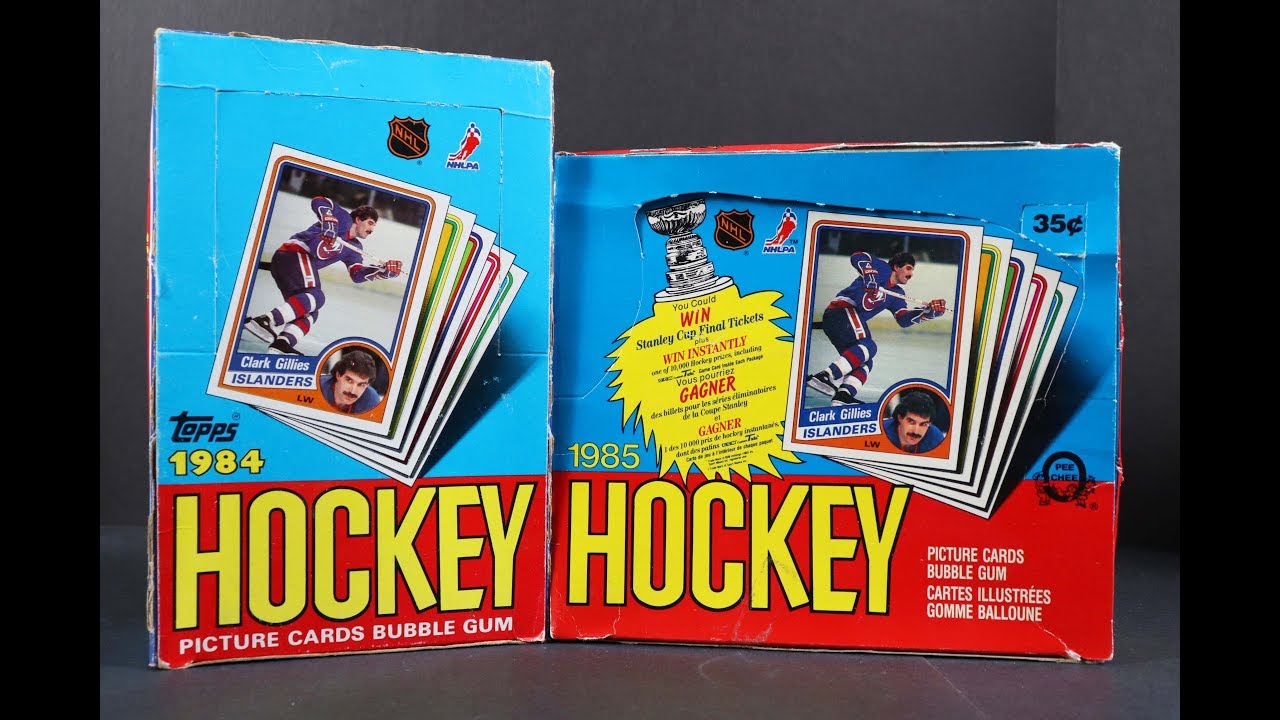 1984 Topps Hockey Vs 1985 OPC Hockey Wax Pack Opening + Wax Box Break ! Search For Wayne Gretzky