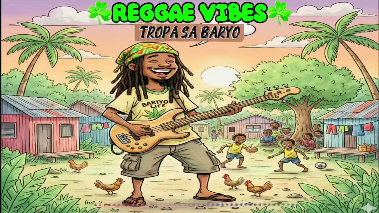 TROPA SA BARYO  ☘️REGGAE VIBES☘️ New Chill Relaxing Roots Reggae Rap Music - Buhay ng Tropa sa Baryo