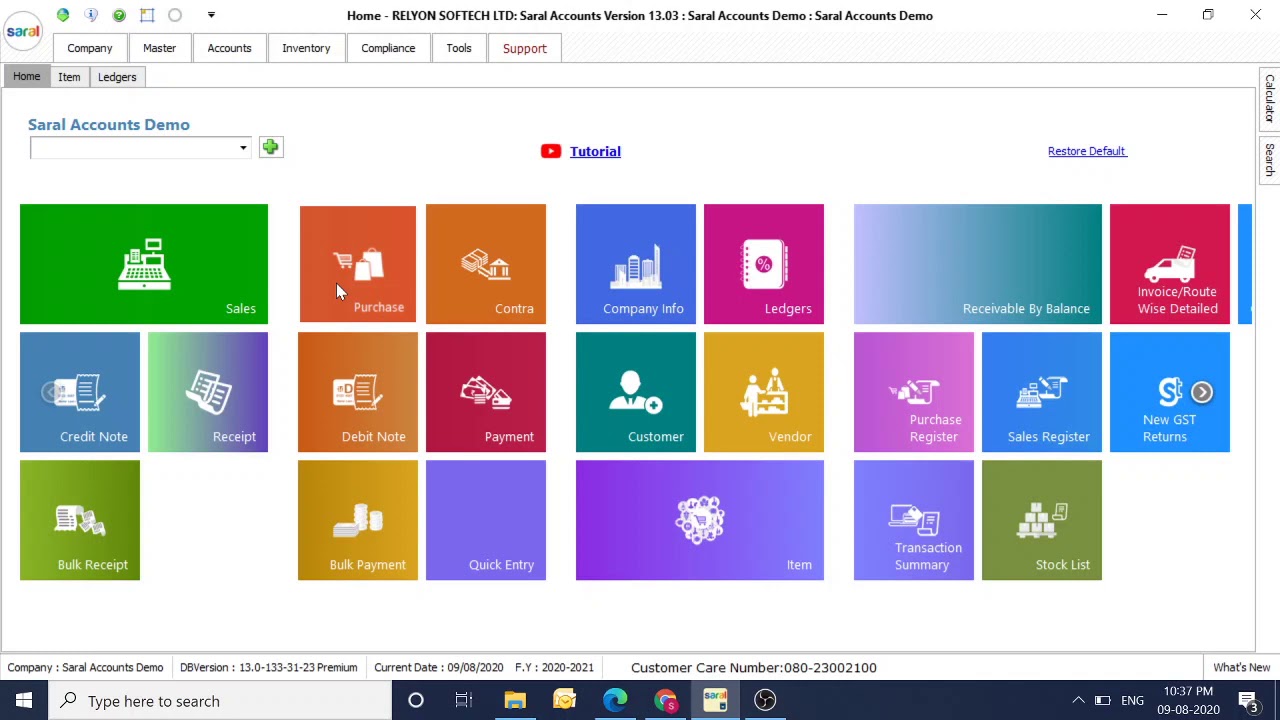 Saral Invoicing and Easy Billing Account Quick demo Best Tally Alternative