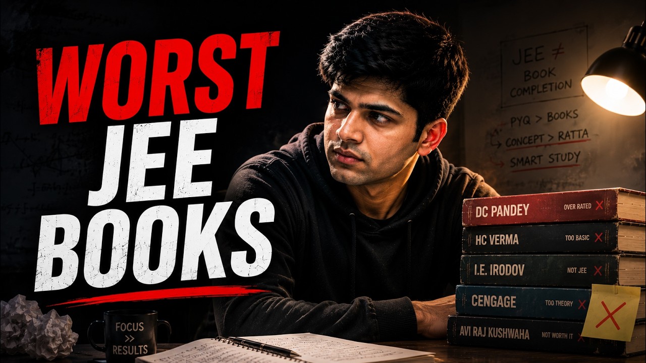 Most Overrated Books for JEE (by AIR 1)