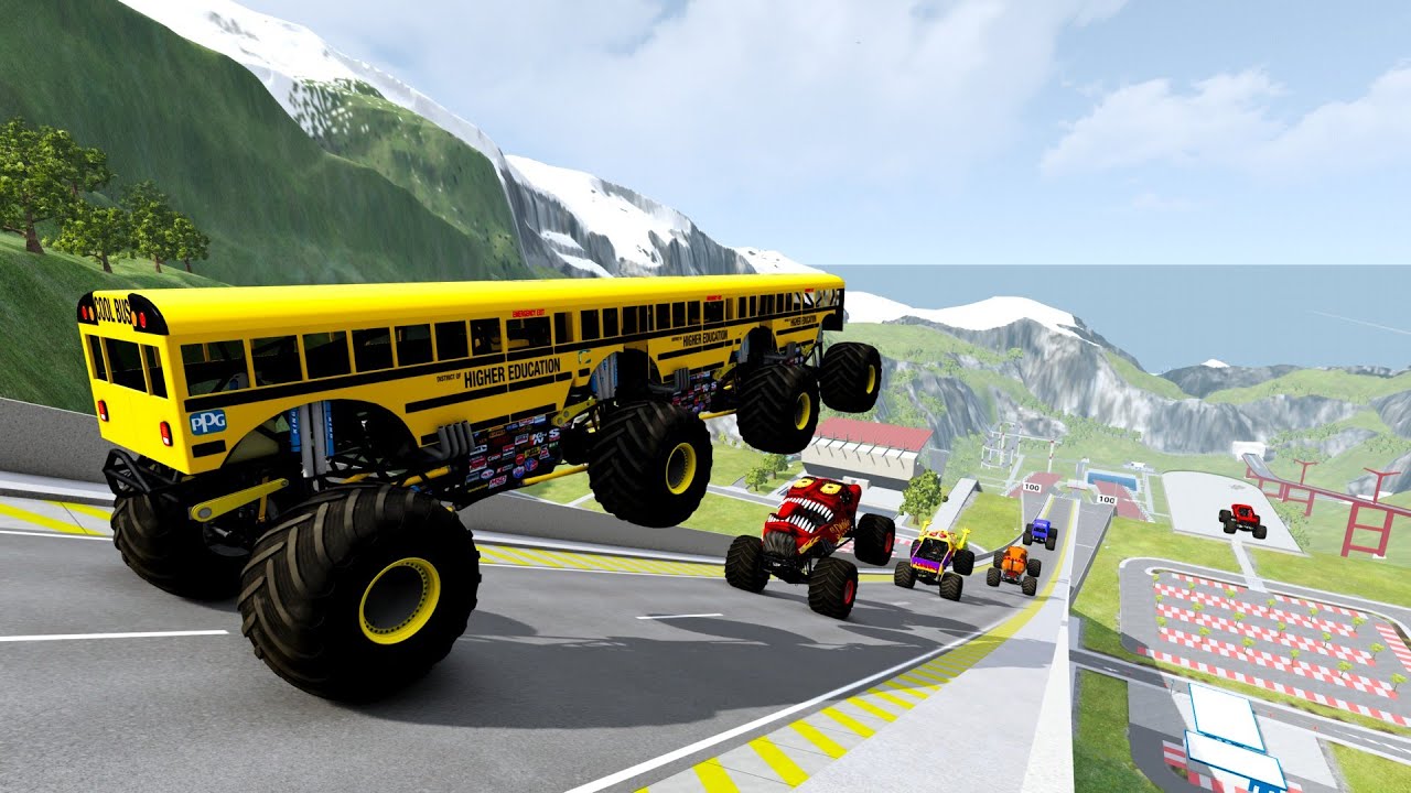 100 MPH Crash Test – BeamNG.drive Realism Test #056😱😱😱