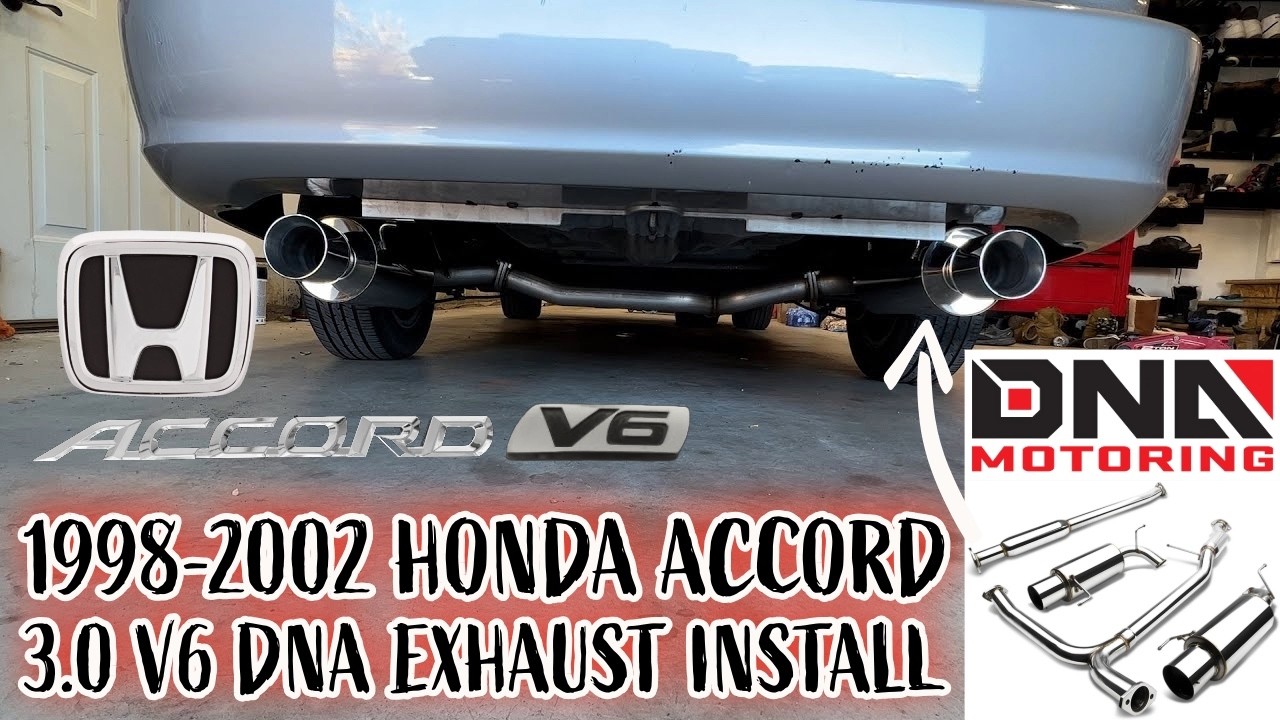 Honda Accord Exhaust Upgrade 3.0 V6 6th Gen