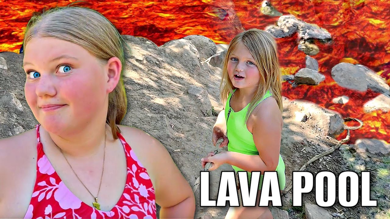 We Go SWiMMiNG in LAVA!