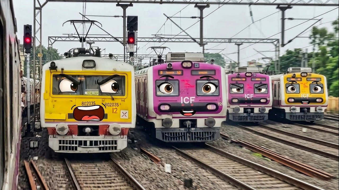 Crazy Fast Indian Local Trains | Indian Railways