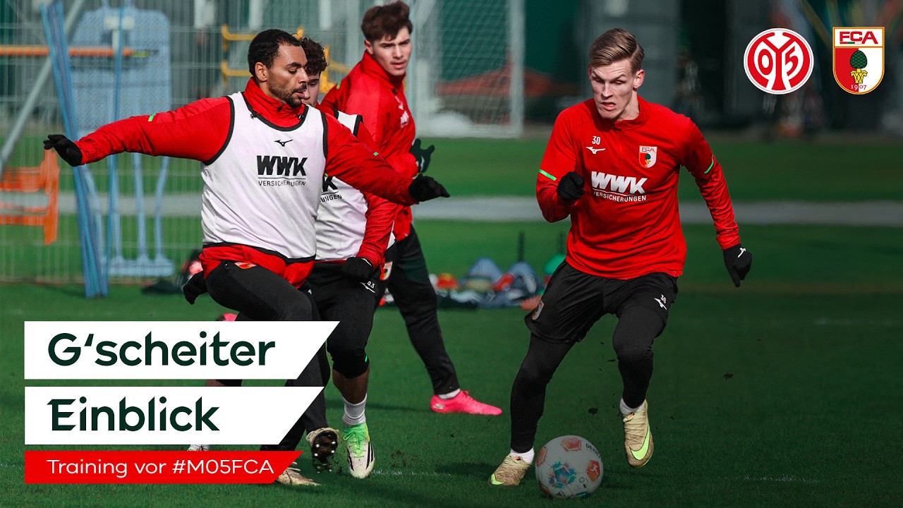 G’scheiter Einblick | Trainingseinheit vor #M05FCA ⚽️