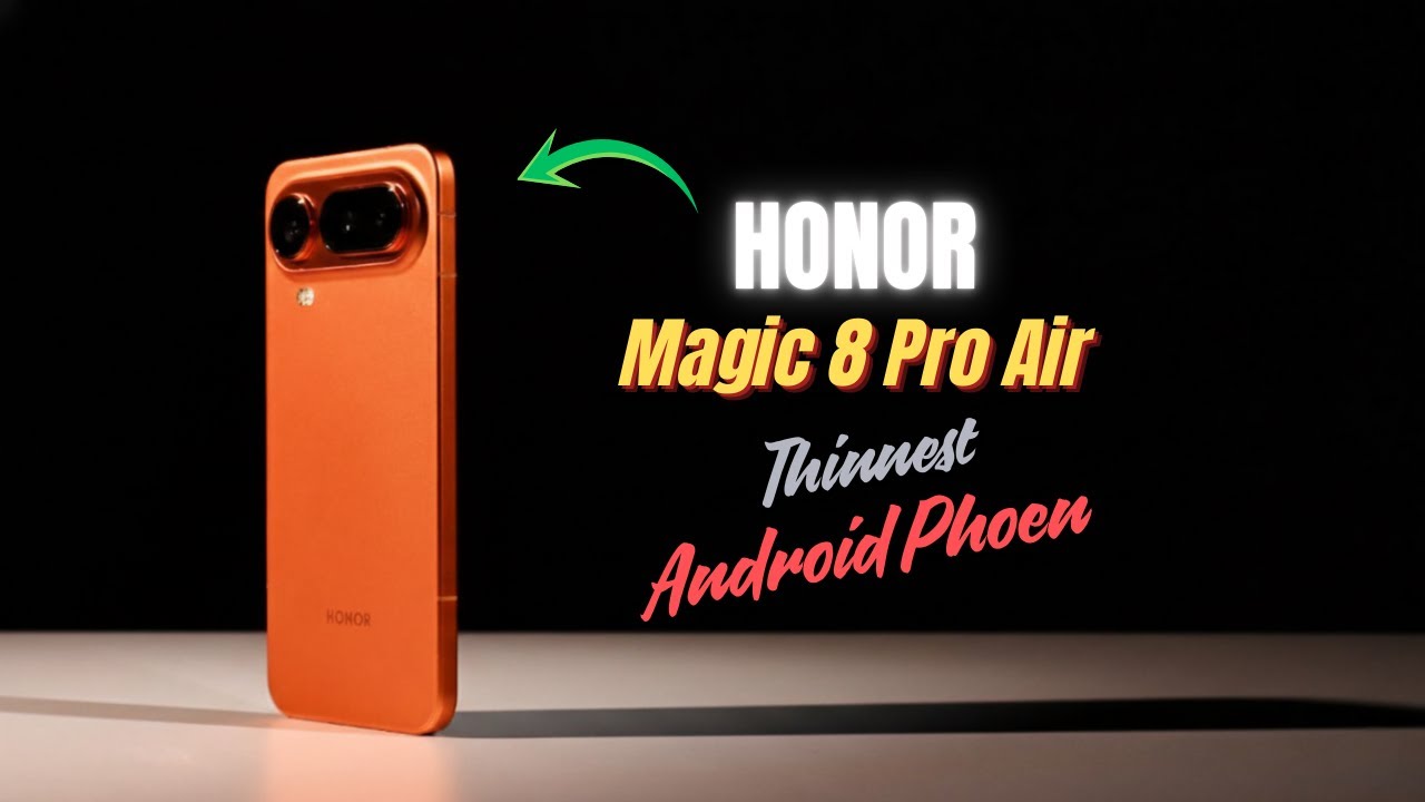 Подробный обзор Honor Magic 8 Pro Air | Сверхлегкий флагман с емким аккумулятором и профессиональ...