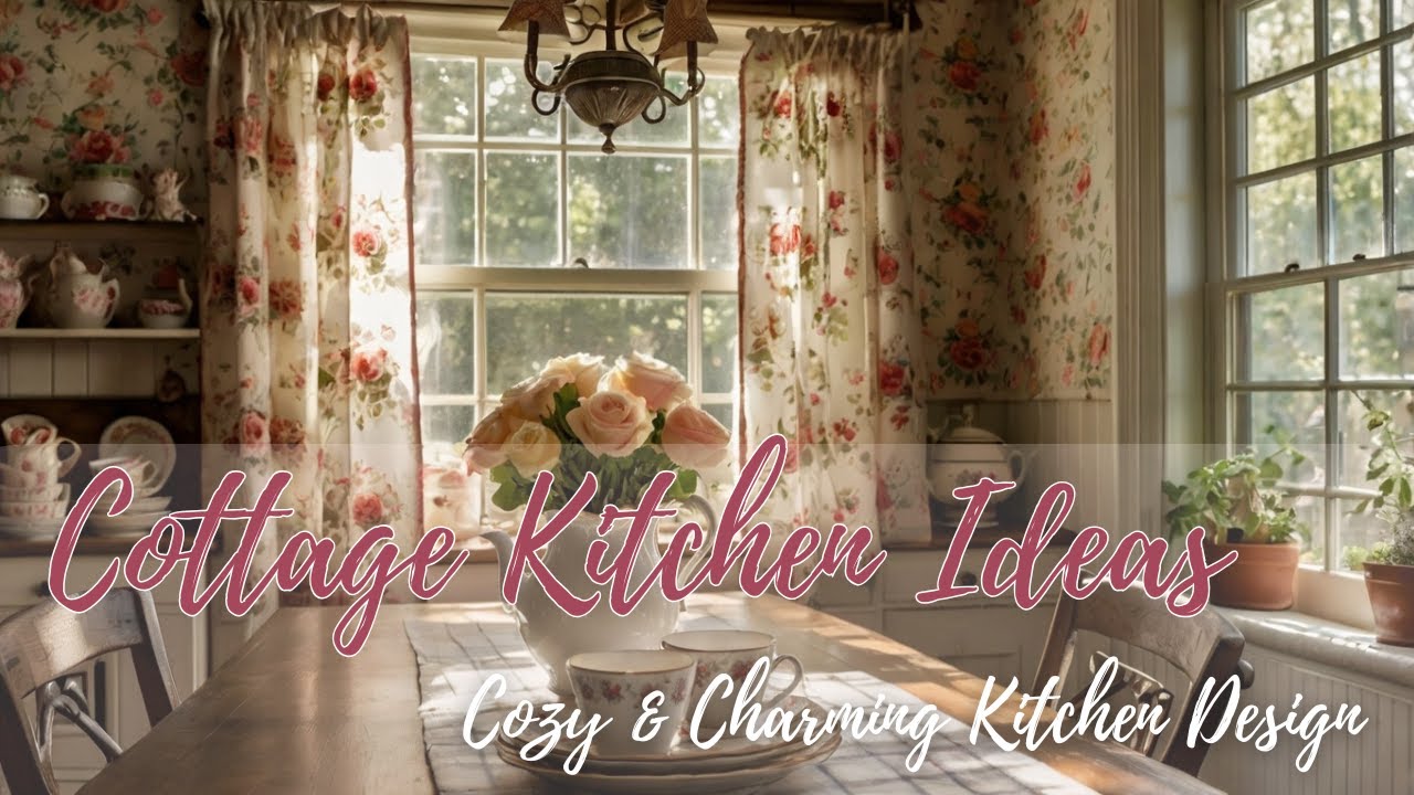 Cottage Kitchen Ideas | Cozy & Charming Kitchen Design Inspiration