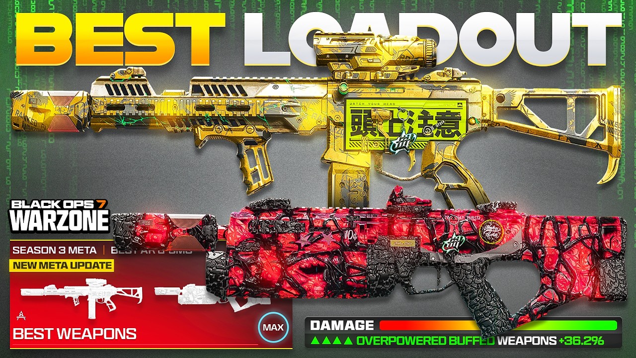 new BEST *BROKEN* WARZONE BO7 META LOADOUT RIGHT NOW! (Best Peacekeeper MK1 & Dravec 45 Loadouts)