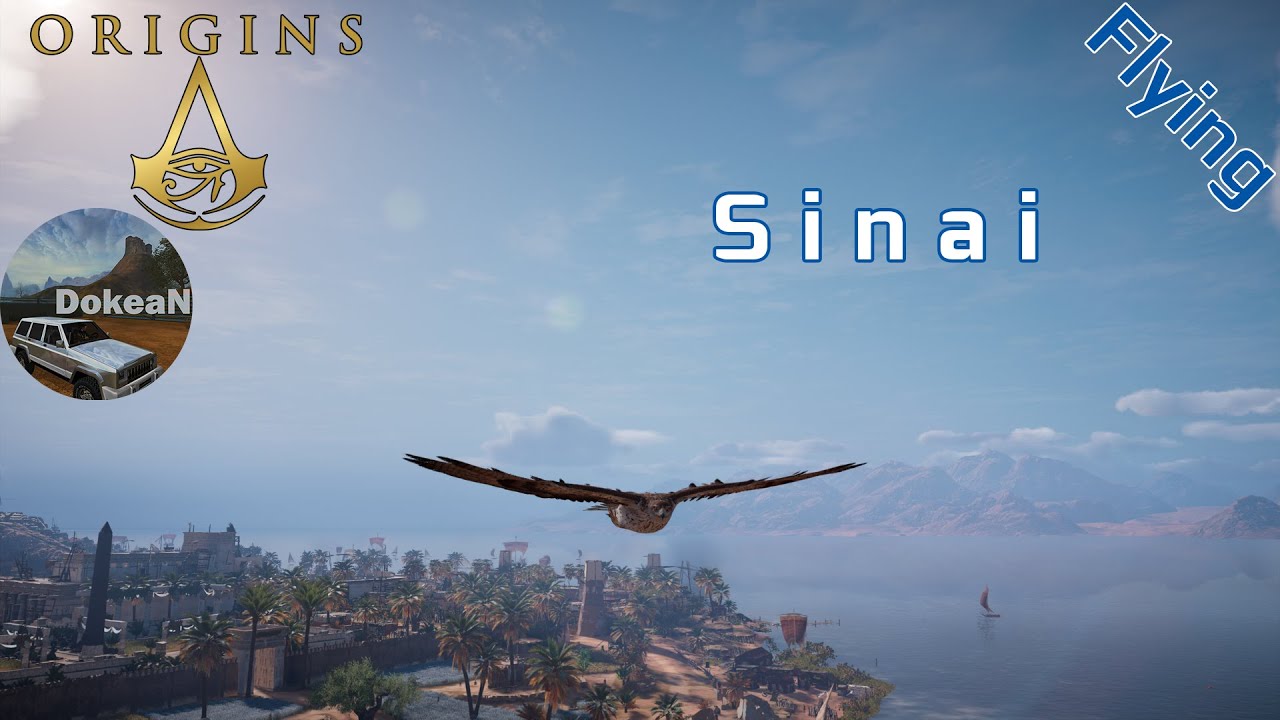 Flying in Sinai - Assassin's Creed Origins