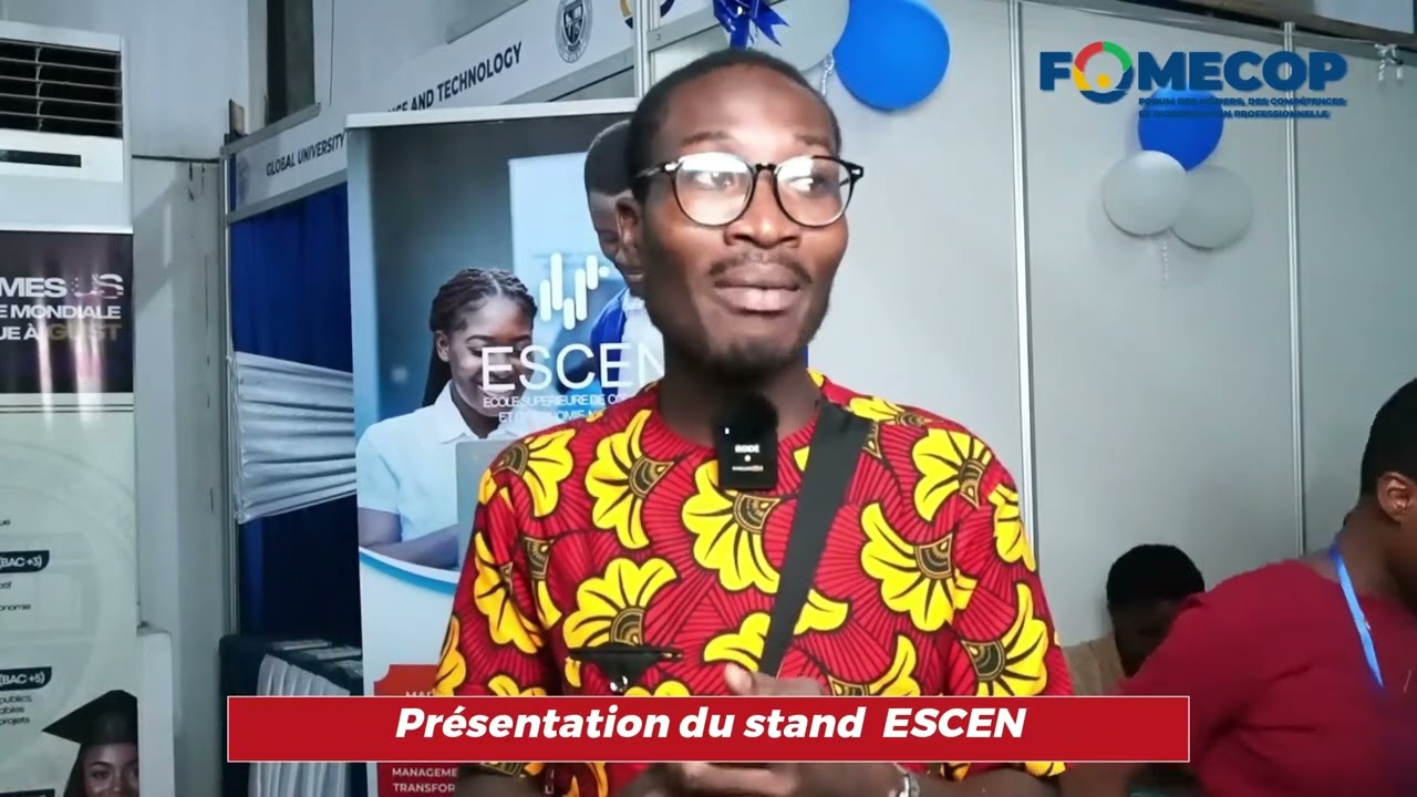 Stand #escen au FOMECOP 2026s