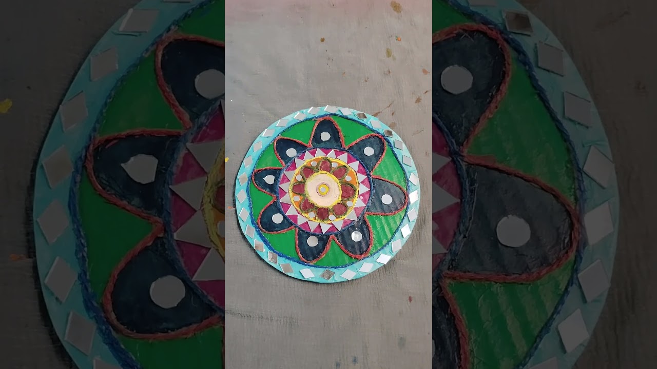 Beautiful Lipan Art An Artform of Kutch 😊😄🤗 #Lipan #Art #Kutch #NewAdditions #ShortVideos