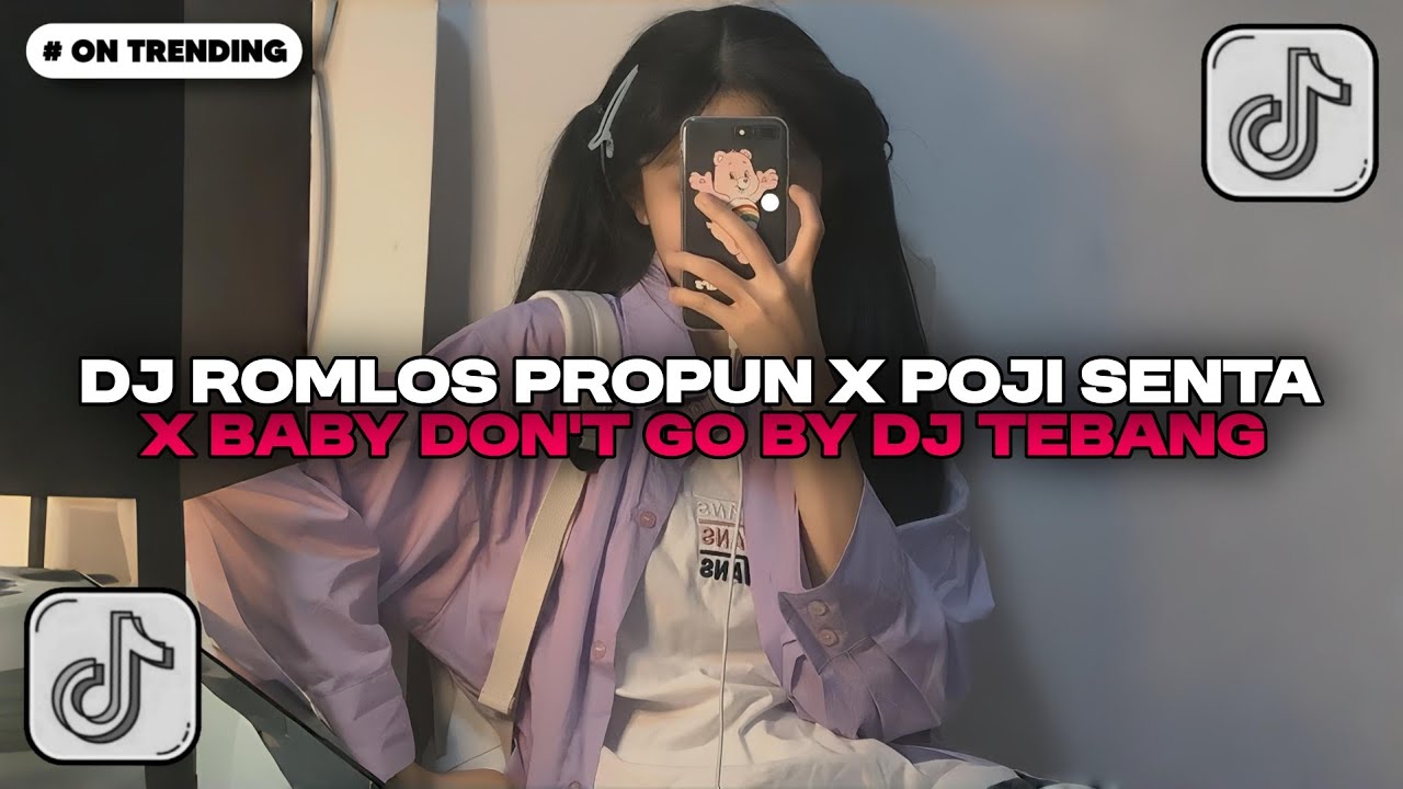 DJ ROMLOS PROPUN X POJI POJI SENTA X BABY DON'T GO BY DJ TEBANG MENGKANE FYP TIKTOK 2025