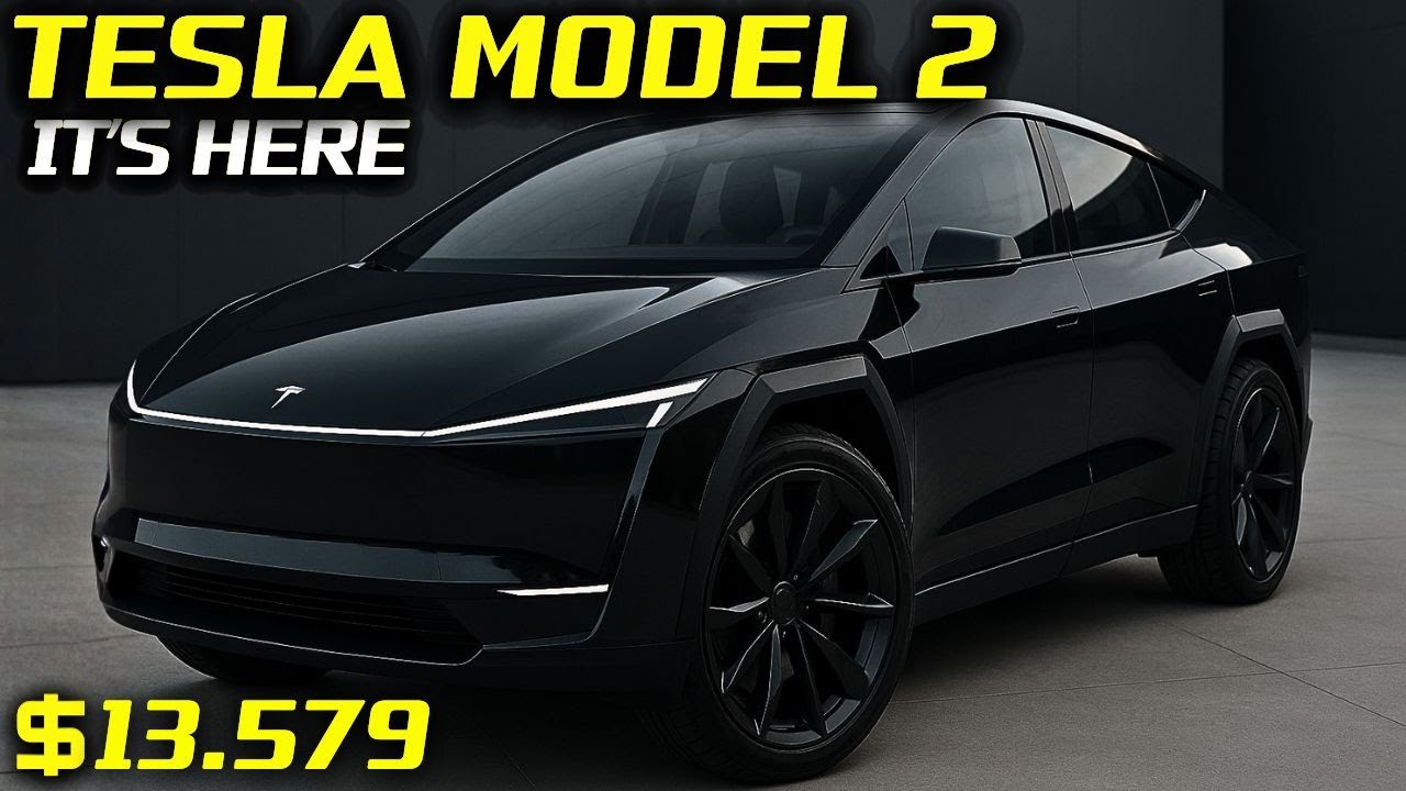 ОНА ЗДЕСЬ! Tesla Model 2 Senior Edition: 13 579 долларов, физические кнопки и 10 улучшений безопа...