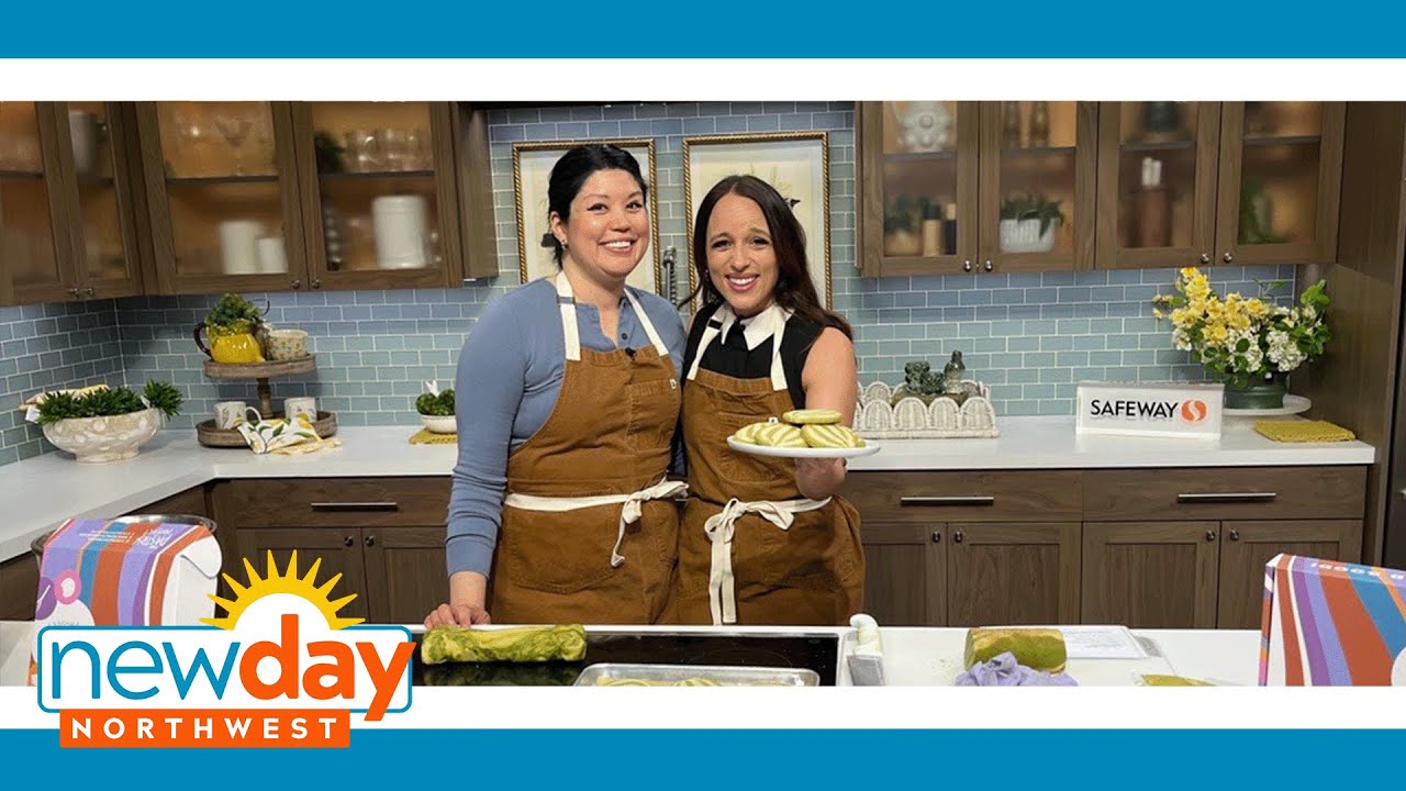Making Matcha and Vanilla Bean Shortbread with The Pastry Project - New Day NW