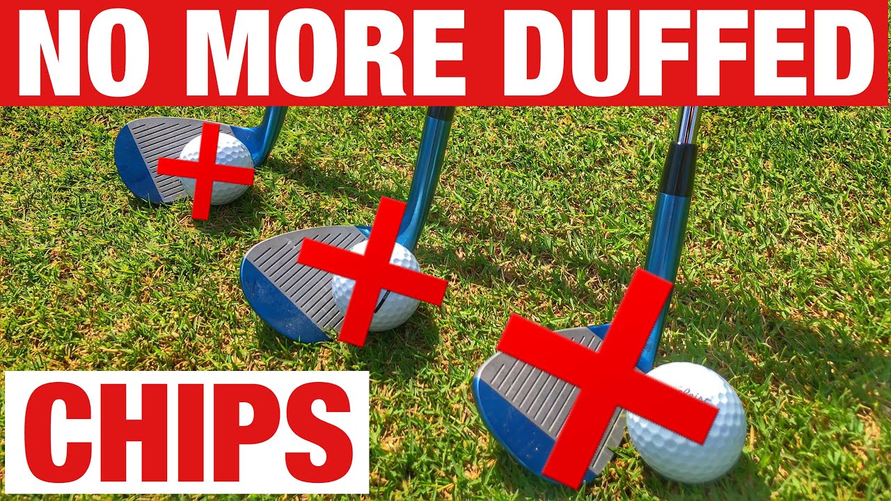 NEVER DUFF A CHIP AGAIN - SIMPLE GOLF DRILL
